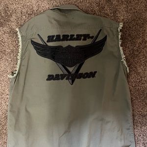 Harley Davison mens shirt size large
